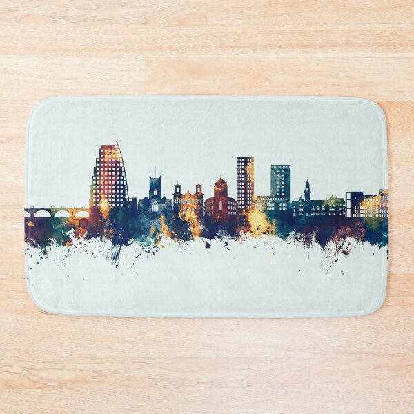 Item preview, Kingston upon Thames England Skyline designed and sold by ArtPrints.