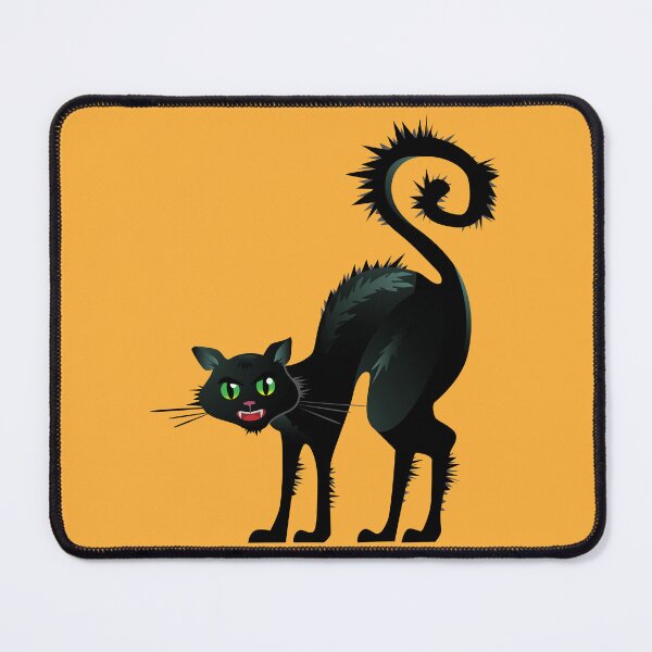 Item preview, Angry Black Cat designed and sold by parazitgoodz.