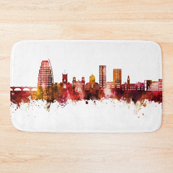 Item preview, Kingston upon Thames England Skyline designed and sold by ArtPrints.