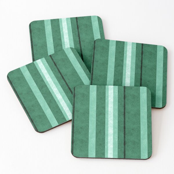 Item preview, Vertical Stripes Lines Wood Antique Interior Design Retro Vintage Print Greens designed and sold by Shayna Westfall.