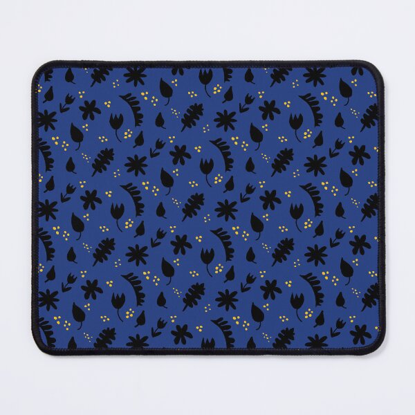 Item preview, Dark blue and Black floral designed and sold by DemonicGloom.