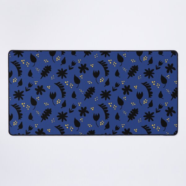 Item preview, Dark blue  and Black floral designed and sold by DemonicGloom.