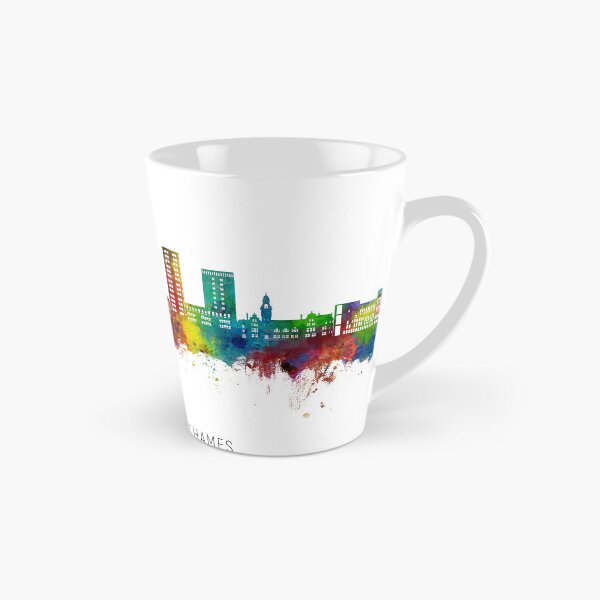 Item preview, Kingston upon Thames England Skyline designed and sold by ArtPrints.