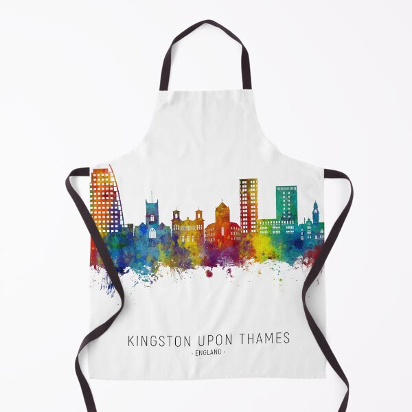 Item preview, Kingston upon Thames England Skyline designed and sold by ArtPrints.