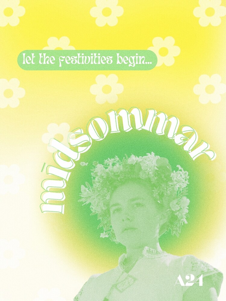 "midsommar A24 Minimalist Movie Poster!!" Poster For Sale By ...