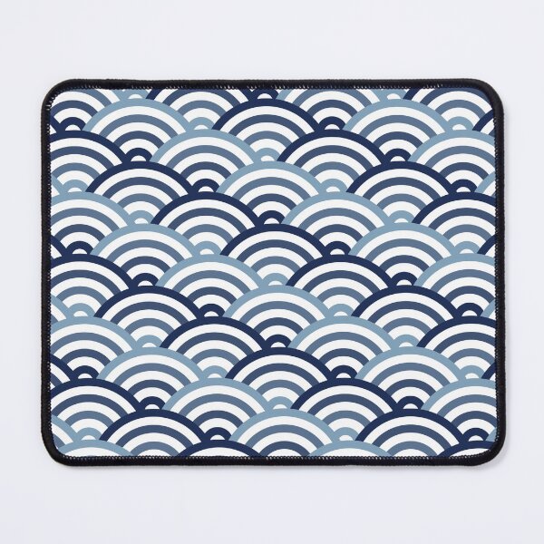 Item preview, Seigaiha Waves - Blue designed and sold by BanksyNB.