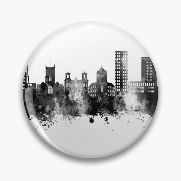 Item preview, Kingston upon Thames England Skyline designed and sold by ArtPrints.