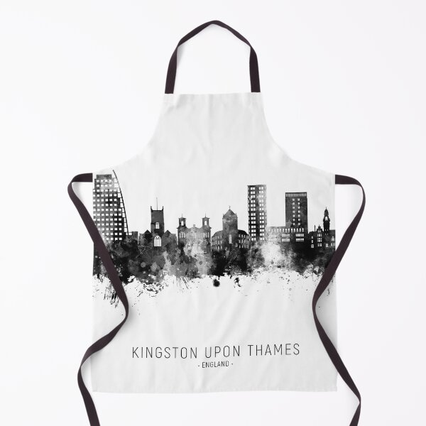Item preview, Kingston upon Thames England Skyline designed and sold by ArtPrints.
