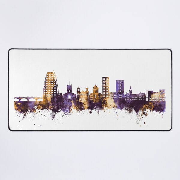 Item preview, Kingston upon Thames England Skyline designed and sold by ArtPrints.