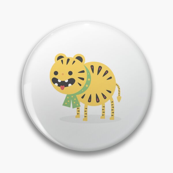 Item preview, Happy Tiger designed and sold by Kathryn Brisbin.