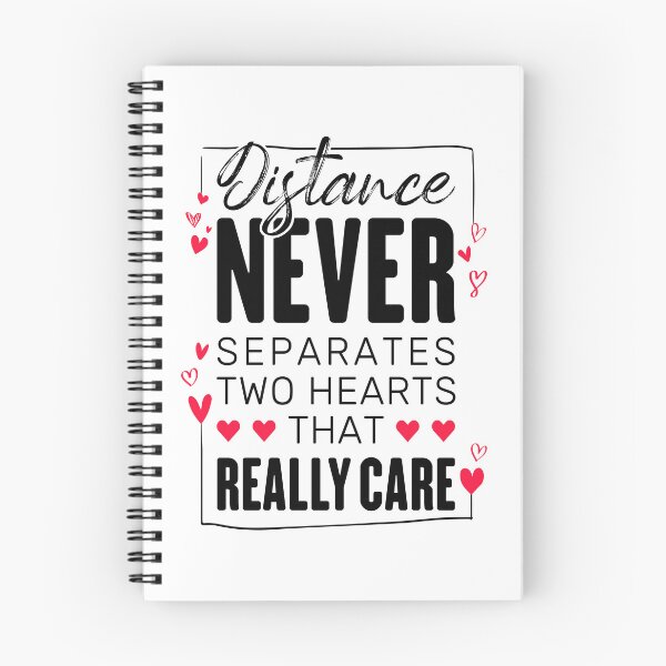 Item preview, Distance Never Separates Two Hearts That Really Care - Long Distance Relationship designed and sold by T-shirt For You.