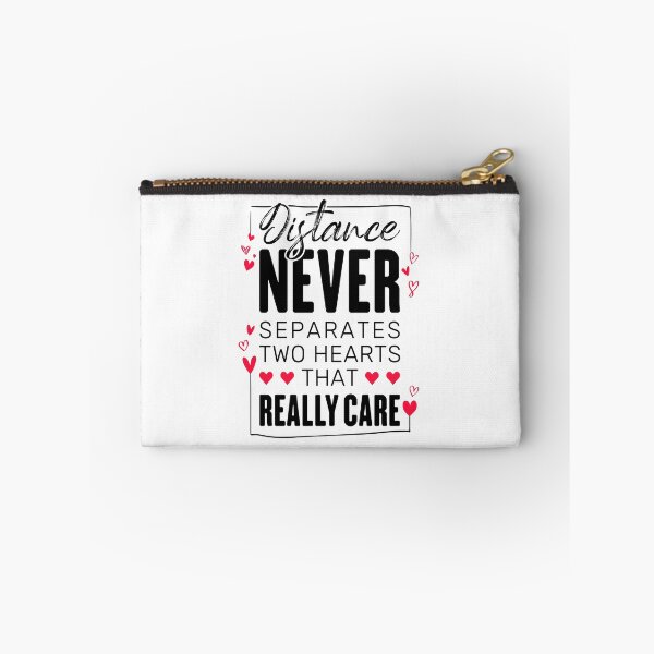 Item preview, Distance Never Separates Two Hearts That Really Care - Long Distance Relationship designed and sold by T-shirt For You.