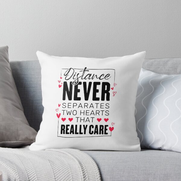 Item preview, Distance Never Separates Two Hearts That Really Care - Long Distance Relationship designed and sold by T-shirt For You.