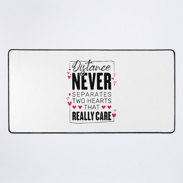 Item preview, Distance Never Separates Two Hearts That Really Care - Long Distance Relationship designed and sold by T-shirt For You.