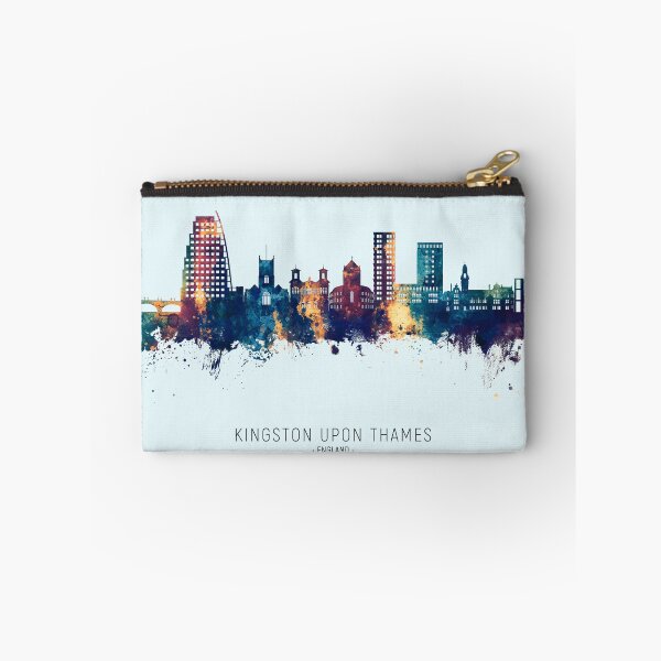 Item preview, Kingston upon Thames England Skyline designed and sold by ArtPrints.