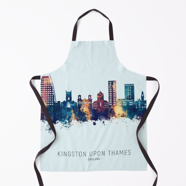 Item preview, Kingston upon Thames England Skyline designed and sold by ArtPrints.