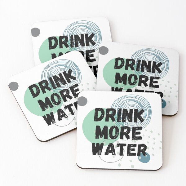 Item preview, Drink more water. Be healthy. designed and sold by Coffee Lifestyle.