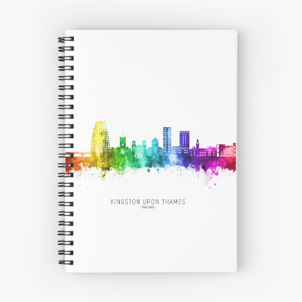 Item preview, Kingston upon Thames England Skyline designed and sold by ArtPrints.
