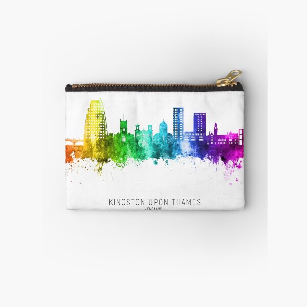 Artikelvorschau, Kingston upon Thames England Skyline entworfen und verkauft von ArtPrints.