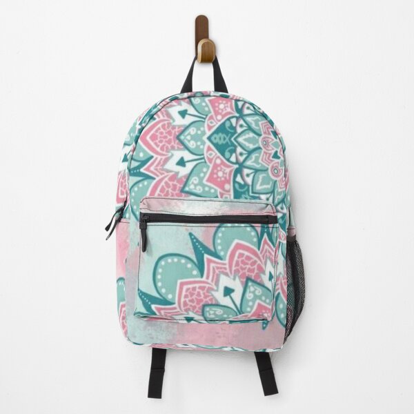 Item preview, Millennial Pink and Teal Mandala designed and sold by BellaProject.