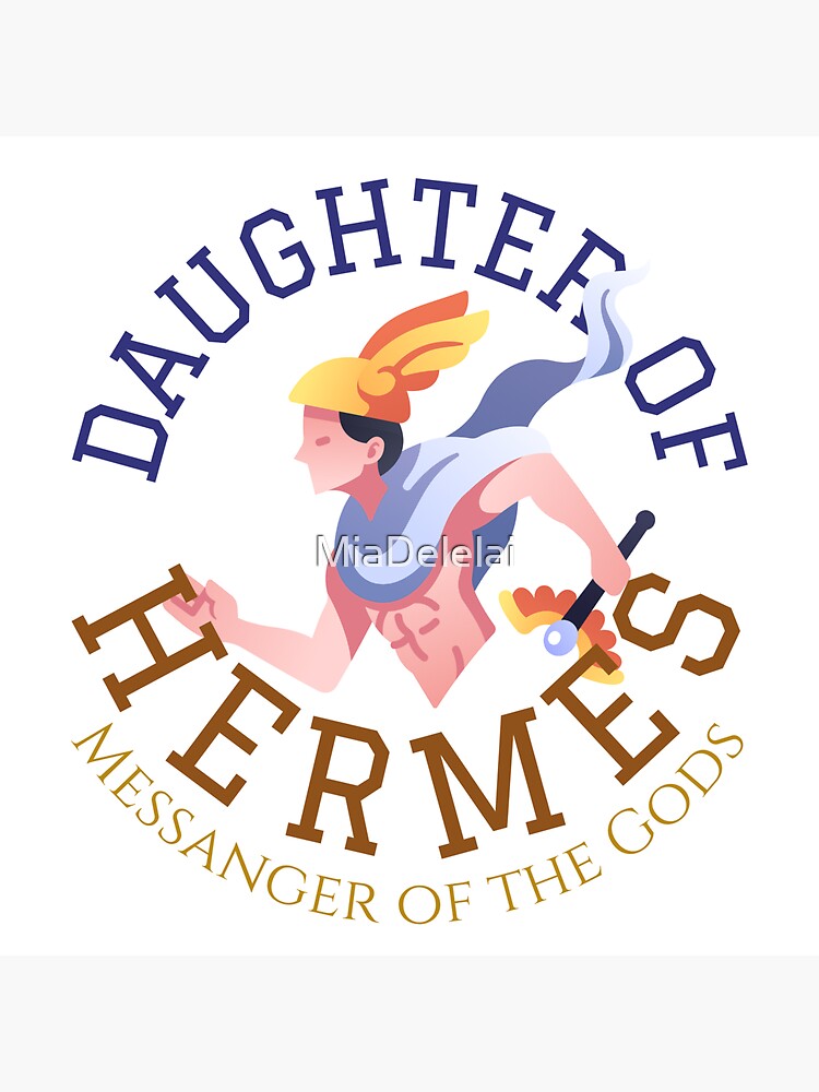 Sticker Fille d Hermès Messager des Dieux Camp Half Blood Descendant des dieux et déesses