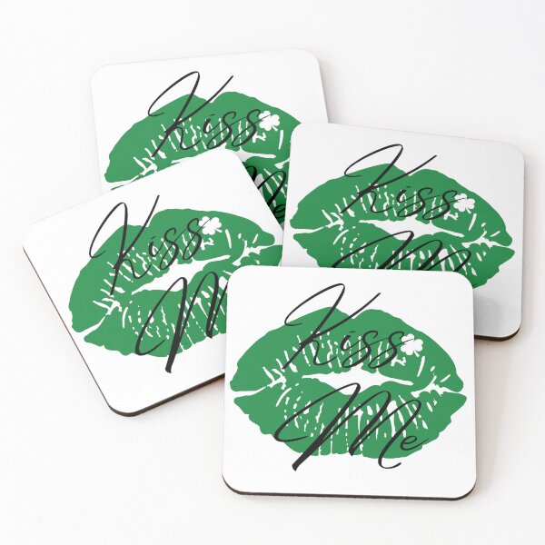 Item preview, Kiss Me Green Lips designed and sold by SparkyMae.
