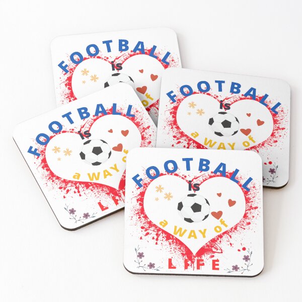 Item preview, Football is a way of life. designed and sold by Design Vibes.