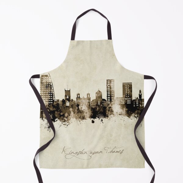 Item preview, Kingston upon Thames England Skyline designed and sold by ArtPrints.