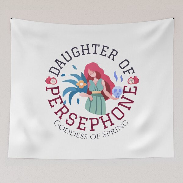 Item preview, Daughter of Persephone | Goddess of Spring | Camp Half Blood Descendant of Greek Gods & Goddesses designed and sold by MiaDelelai.