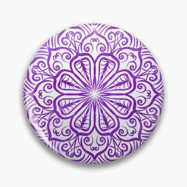Item preview, Purple Mandala Flower designed and sold by PurpleAdventure.