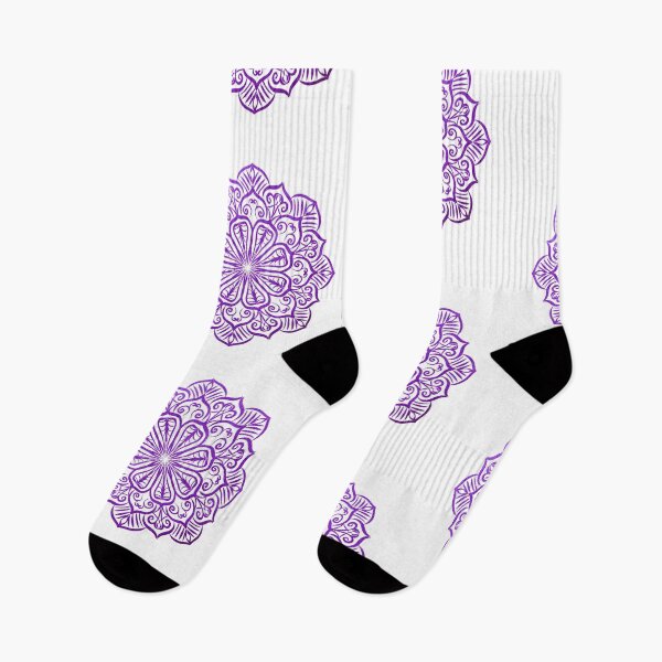 Item preview, Purple Mandala Flower designed and sold by PurpleAdventure.