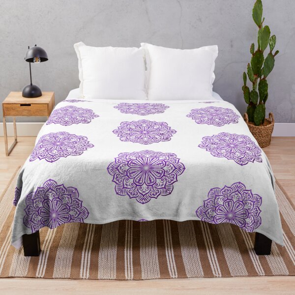 Item preview, Purple Mandala Flower designed and sold by PurpleAdventure.