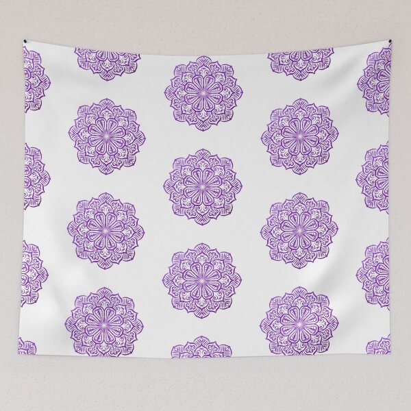 Item preview, Purple Mandala Flower designed and sold by PurpleAdventure.