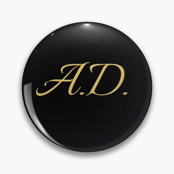 Item preview, AD Initials | Gold Lettering | Personalised Gifts designed and sold by Avo And Sriracha.