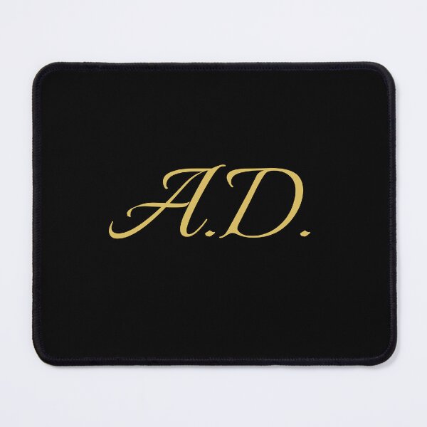 Item preview, AD Initials | Gold Lettering | Personalised Gifts designed and sold by Avo And Sriracha.
