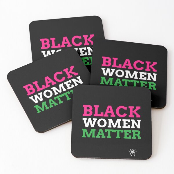 Item preview, Black Women Matter| Green White Pink designed and sold by LaceRenee.