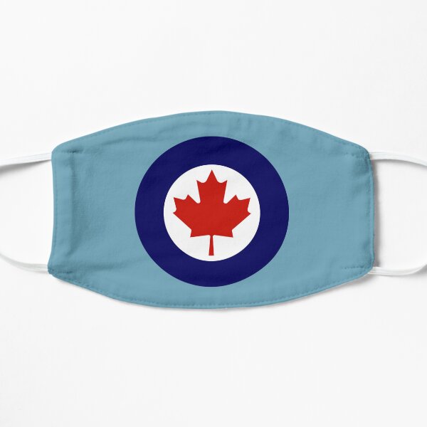 Roundel of the Royal Canadian Air Force Flat Mask