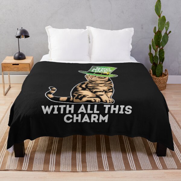 Item preview, St. Catricks Day-St. Patricks Cat-Sarcastic Luck Saying designed and sold by Spiritualish.