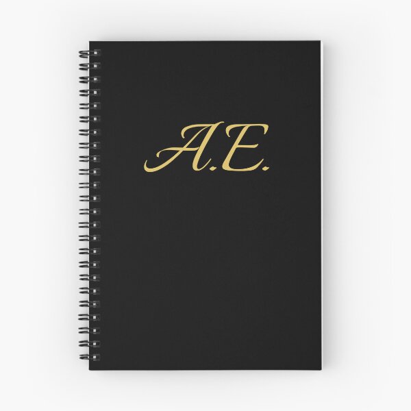 Item preview, AE Initials | Gold Lettering | Personalised Gifts designed and sold by Avo And Sriracha.