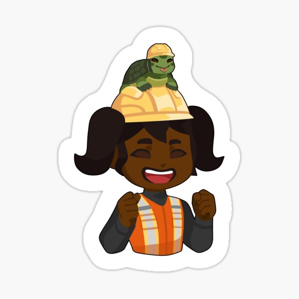 Hard Hat Buddies Sticker