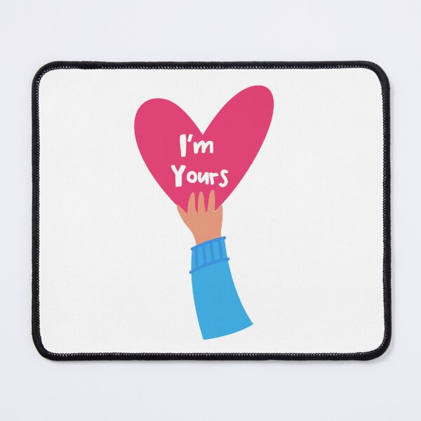 Item preview, I'm Yours I Love You Forever Heart Hand designed and sold by StickerbashCo.