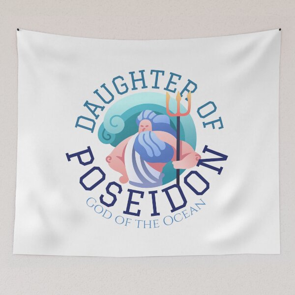 Item preview, Daughter of Poseidon | God of the Ocean | God of Water | Camp Half Blood Descendant of Greek Gods & Goddesses designed and sold by MiaDelelai.
