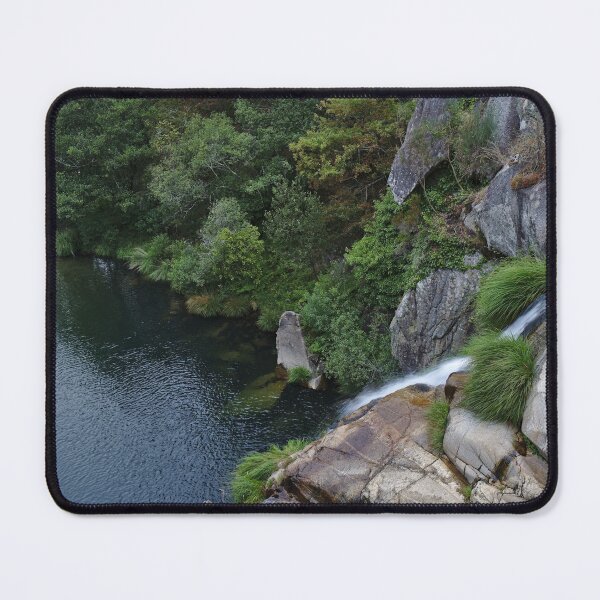 Item preview, Poco Negro waterfall from above in Carvalhais designed and sold by AngeloDeVal.