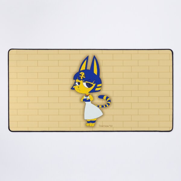 Item preview, Ankha with Background designed and sold by ToastDog.