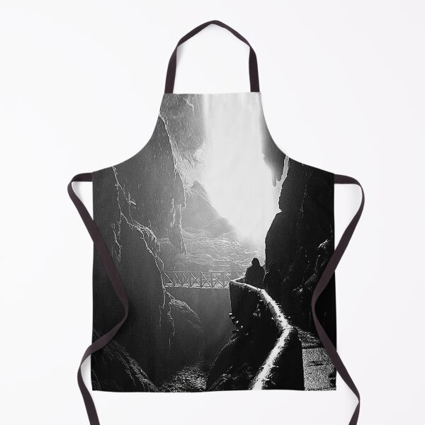 Item preview, Black and white photograph of a cave from the inside designed and sold by Martapp.