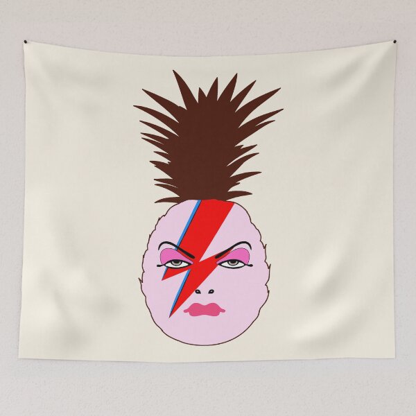 Artikelvorschau, Ziggy Stardust Ananas entworfen und verkauft von emilegraphics.