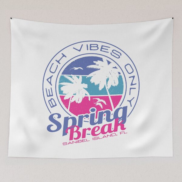 Item preview, Spring Break Beach Vibes Only Sanibel Florida designed and sold by TKsTees.