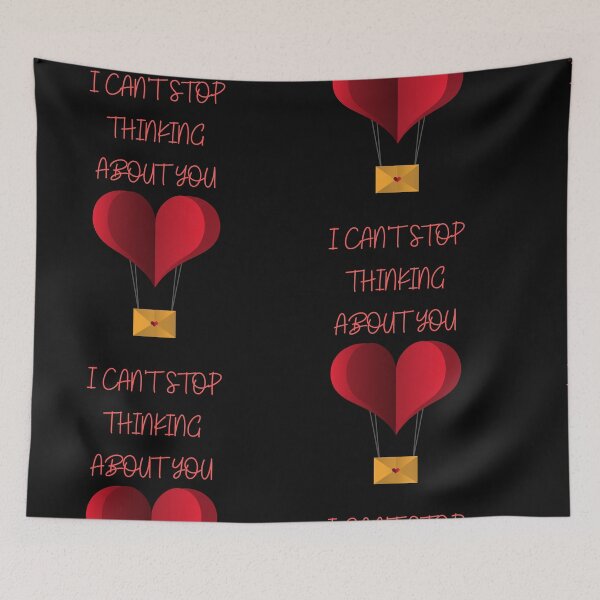 Item preview, I Can't Stop Thinking About You - Valentine Stickers designed and sold by WowAllinOne.