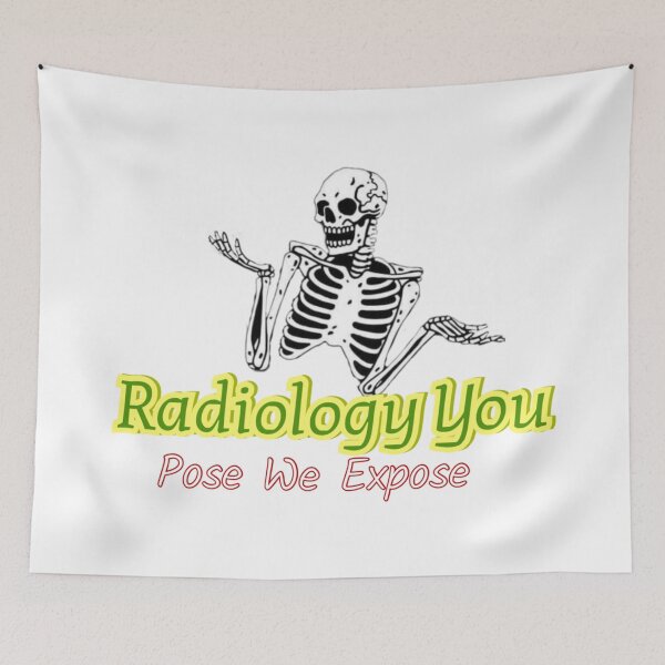 Item preview, radiology you pose we expose with text and Skeleton _We Expose designed and sold by Ndli.
