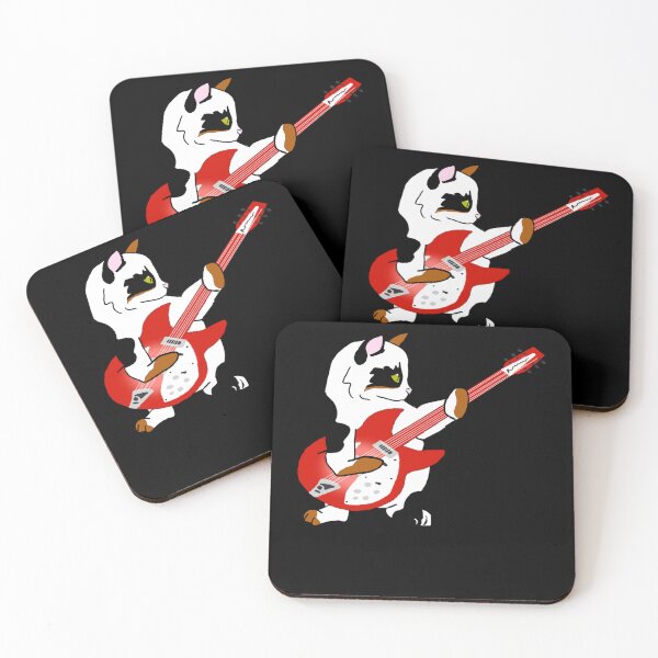 Item preview, Cat Playing Rickenbacker 330 Sticker designed and sold by allysonhat.